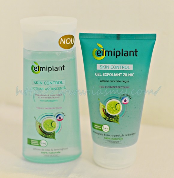 Elmiplant Skin Control- Loțiune astringentă și gel exfoliant