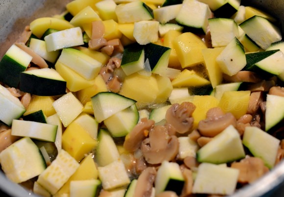 Ingrediente supa crema de zucchini